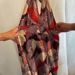 Bcbg maxi dress multi color